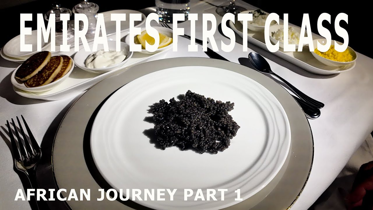 African Journey Part 1: Emirates First Class B777 Miami to Cape Town