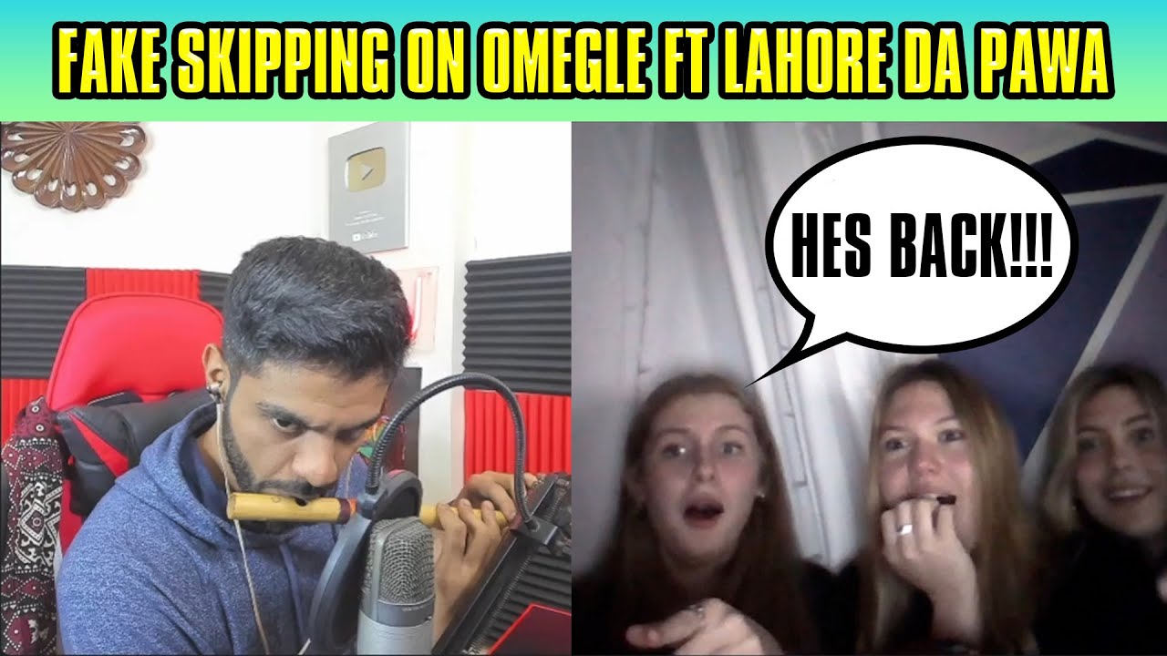 Я притворился, что пропускаю людей на розыгрыше Omegle, часть 2. При участии Лахора Да Павы Ахтар...