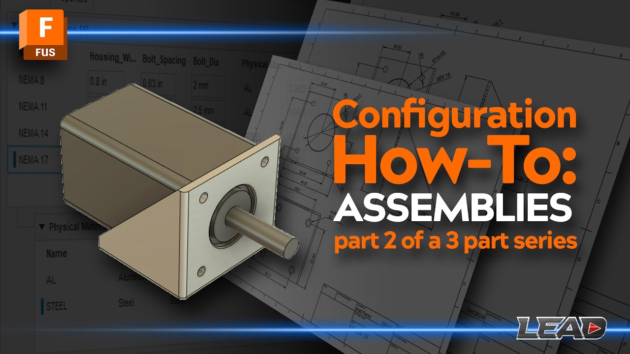 Configuration Mini-Series | How to Configure Assemblies of Configured Parts | Fusion