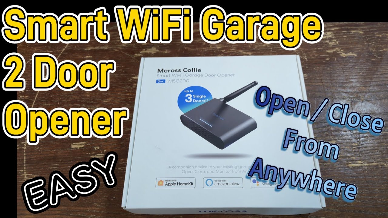 Meross Smart Garage Door Opener MSG200HK