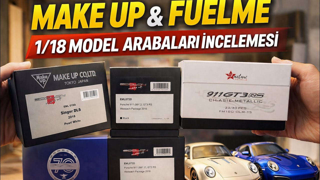 🔥 MAKE UP & FUELME 1/18 MODEL ARABA İNCELEMESİ! | Detaylar Şaşırttı 😱
