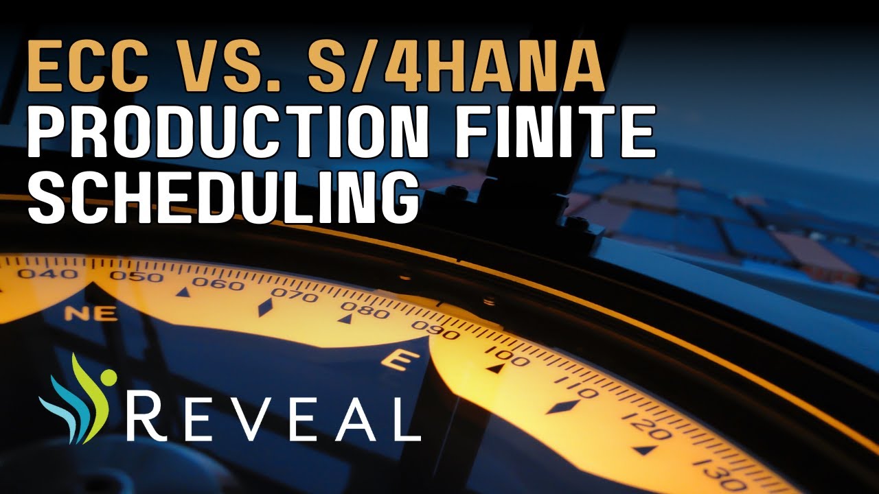 S/4HANA vs. ECC's Production Finite Scheduling | Production Planning & Detailed Scheduling