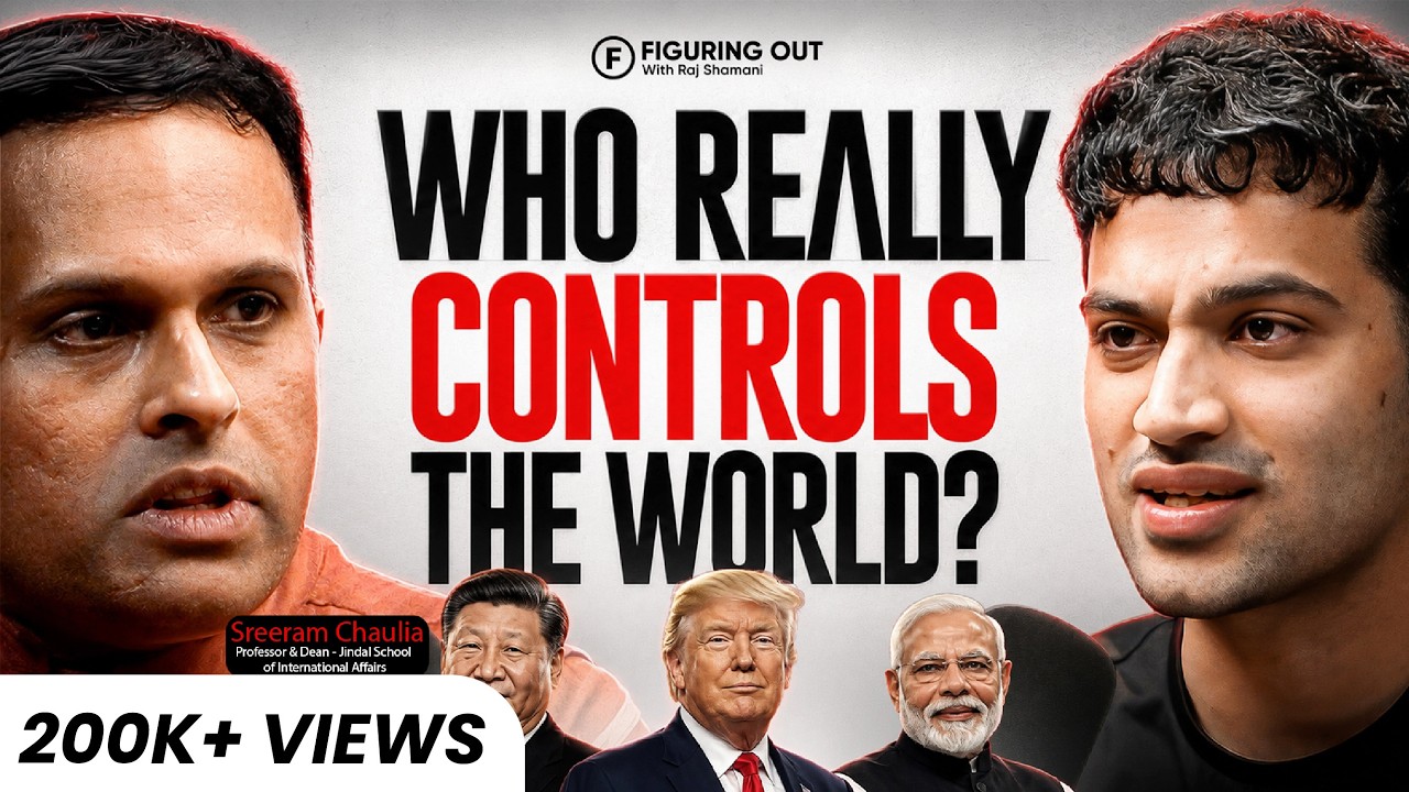 Foreign Affairs Expert: The Hidden Rules That Control The World | Sreeram Chaulia |FO542 Raj Shamani