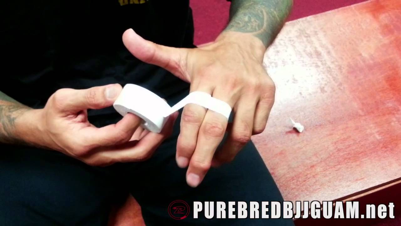 Bjj Finger Taping Technique / Jiu Jitsu In Paradise - 8/15/13