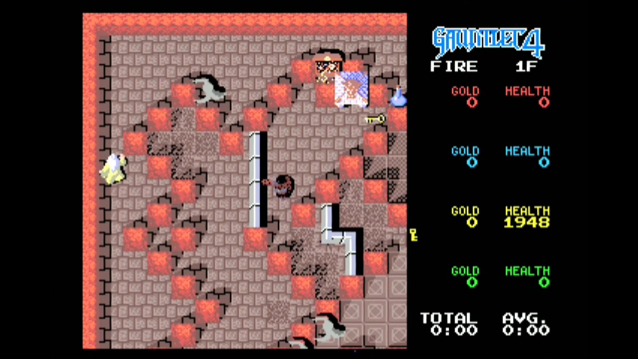 Gauntlet 4 questmode gameplay (Sega)