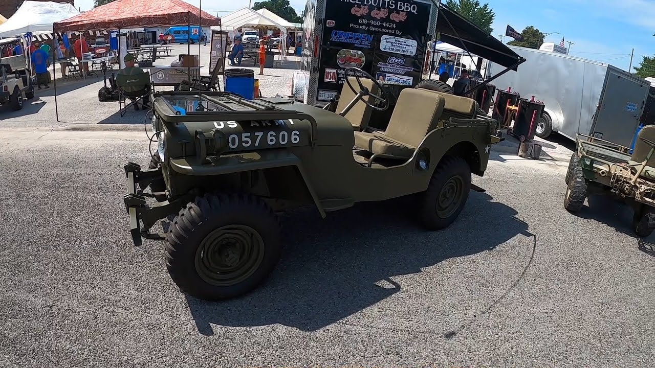 Getting my M38 out of storage and Breese Show.