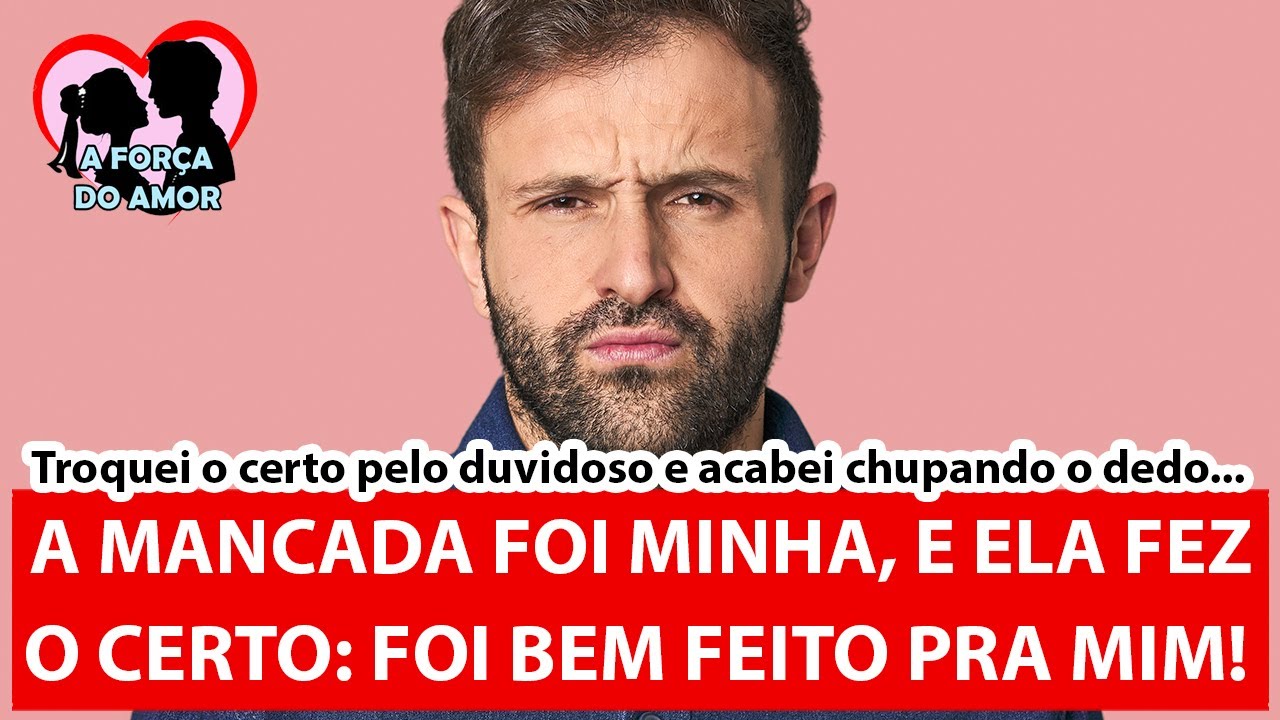 A MANCADA FOI MINHA, E ELA FEZ O CERTO: FOI BEM FEITO PRA MIM! |RENATO GAUCHO|