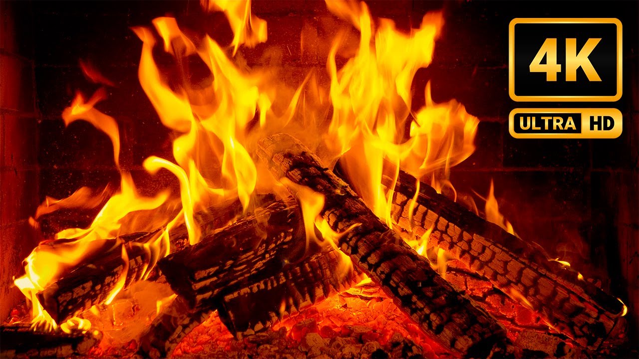 Cheerful Christmas Music Fireplace🔥Burning Logs & Best Jazz Playlist for Holiday Mood