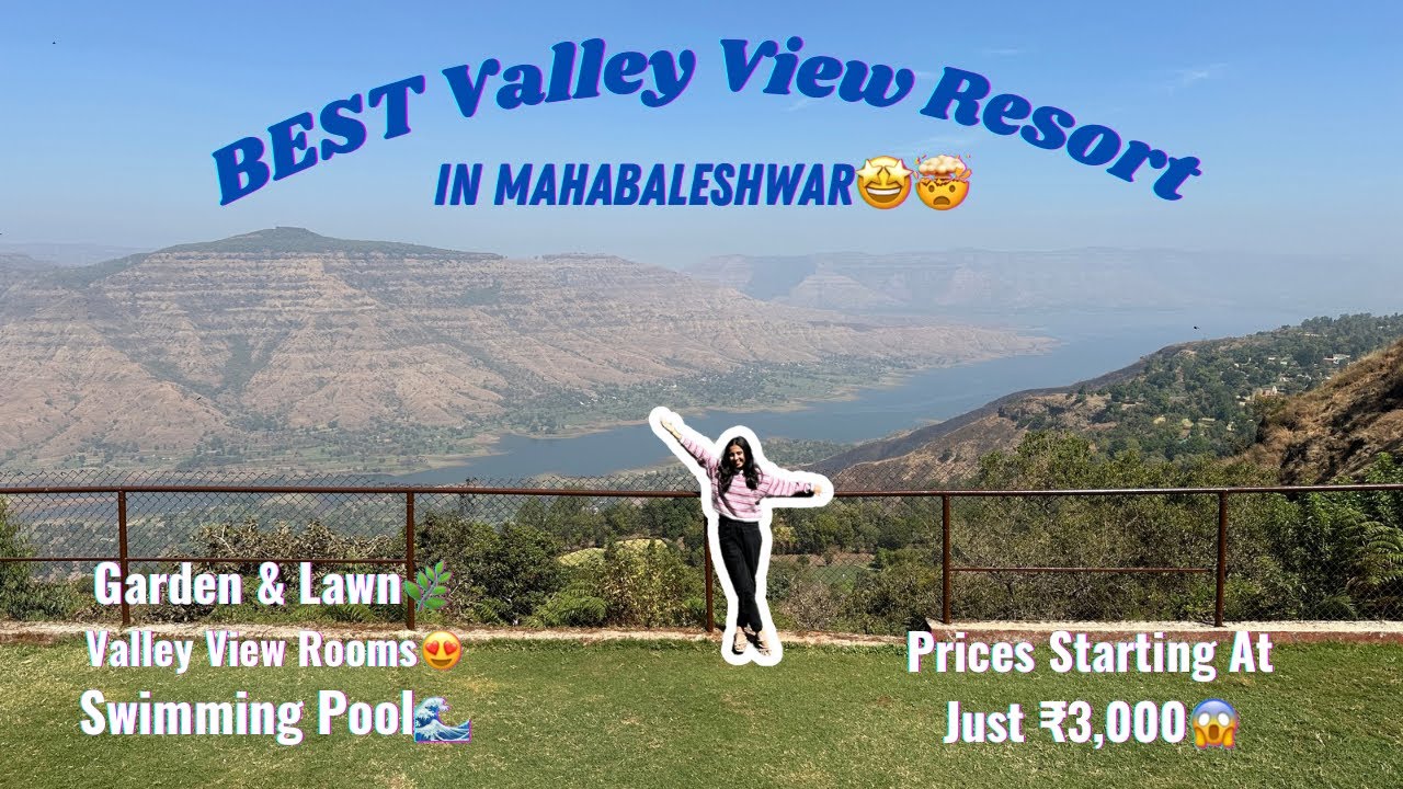 BEST Valley View Resort in Mahabaleshwar😍🤯| Luxury Budget Stay in MAHABALESHWAR with Swimming Pool