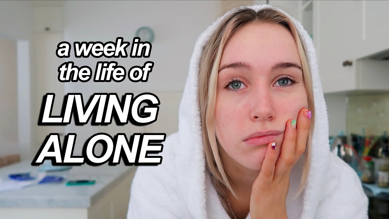 a week in the life of living alone