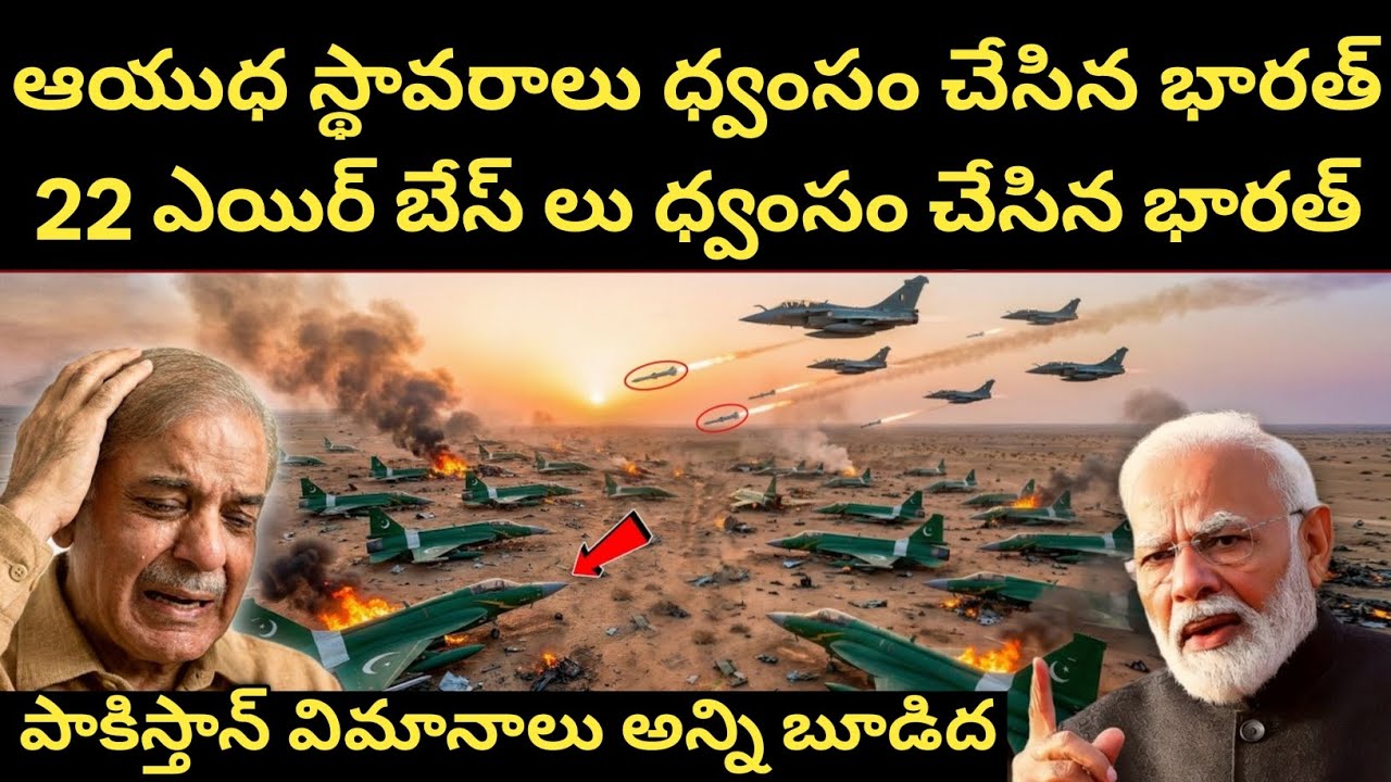 Operation Sindoor: భారత్ నిశ్శబ్దంగా పాకిస్తాన్ పై దాడి |  ఆకస్మిక దాడి వల్ల భారత్ ఆధీనంలో pok!