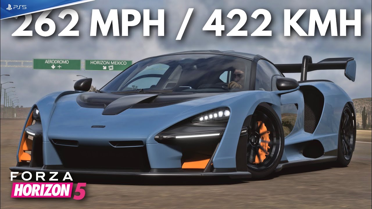 Forza Horizon 5 | 262 MPH (422 KMH) McLaren Senna Tune Setup | FH5 on PS5