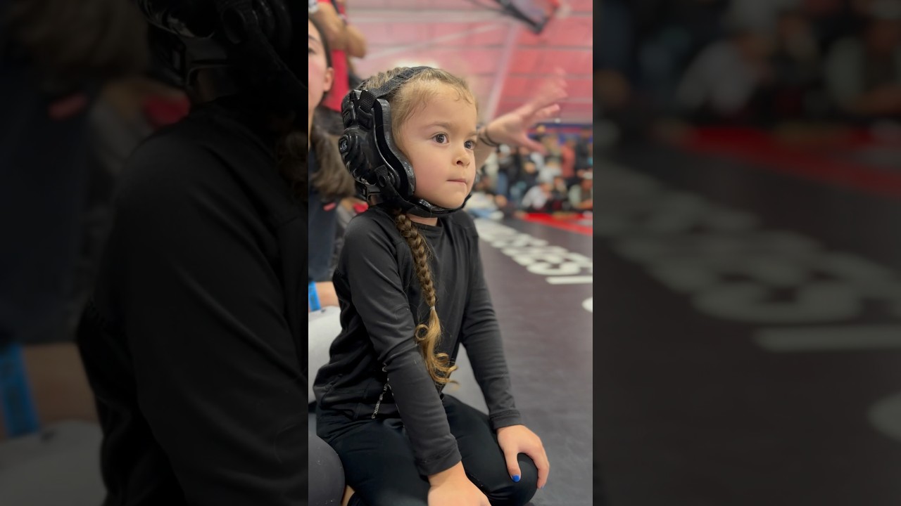 4-year-old Coach Mimi competed in her VERY FIRST Jiu Jitsu tournament!  #bjj #bjjfamily #jiujitsu