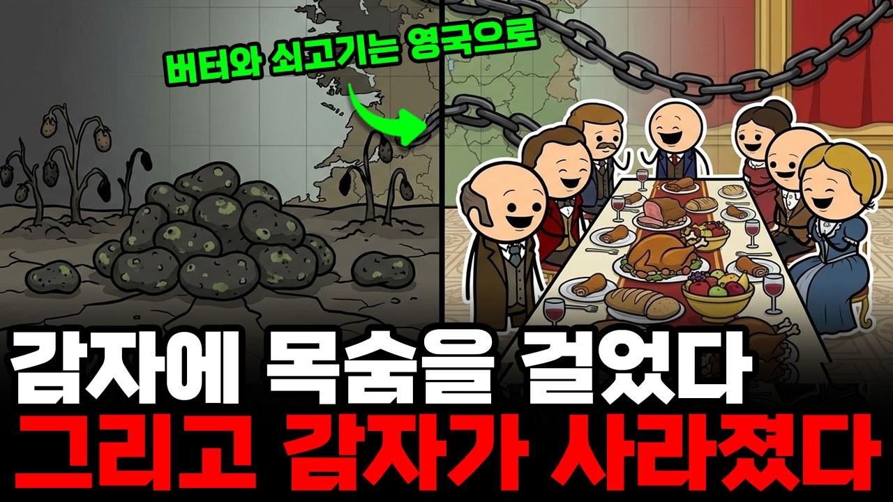 아일랜드 대기근, 진짜 원인은 ‘역병’이 아니었다