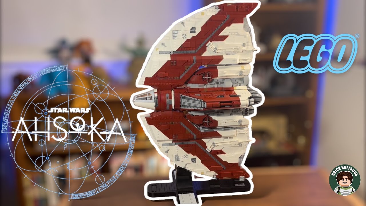 The Ultimate UCS LEGO Star Wars Ahsoka&rsquo;s T-6 Jedi Shuttle MOC Review - Pixel Dan