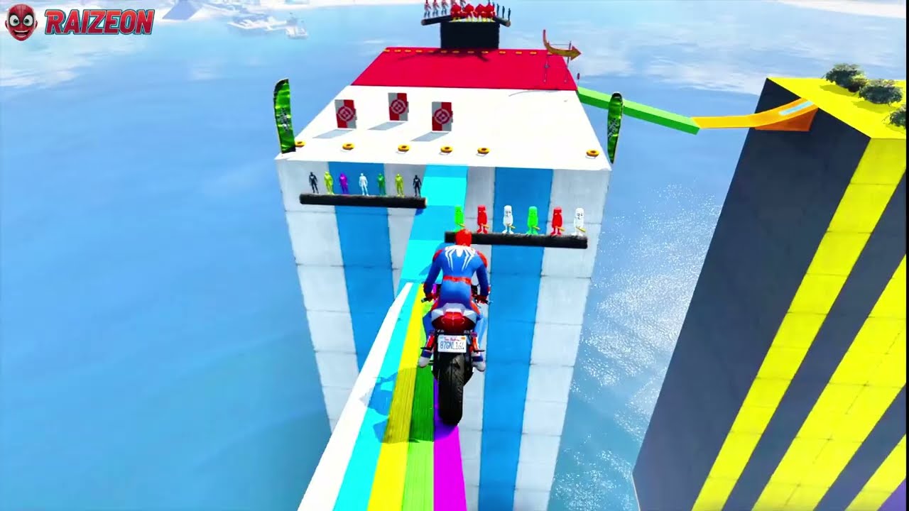 🏍️ No Mistakes Make It Through | Spider-Man & Superheroes GTA V