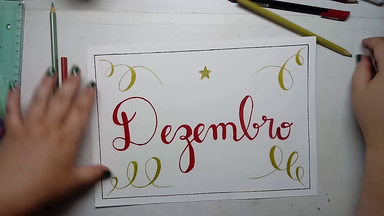 DESENHO - LETTERING SIMPLES #9