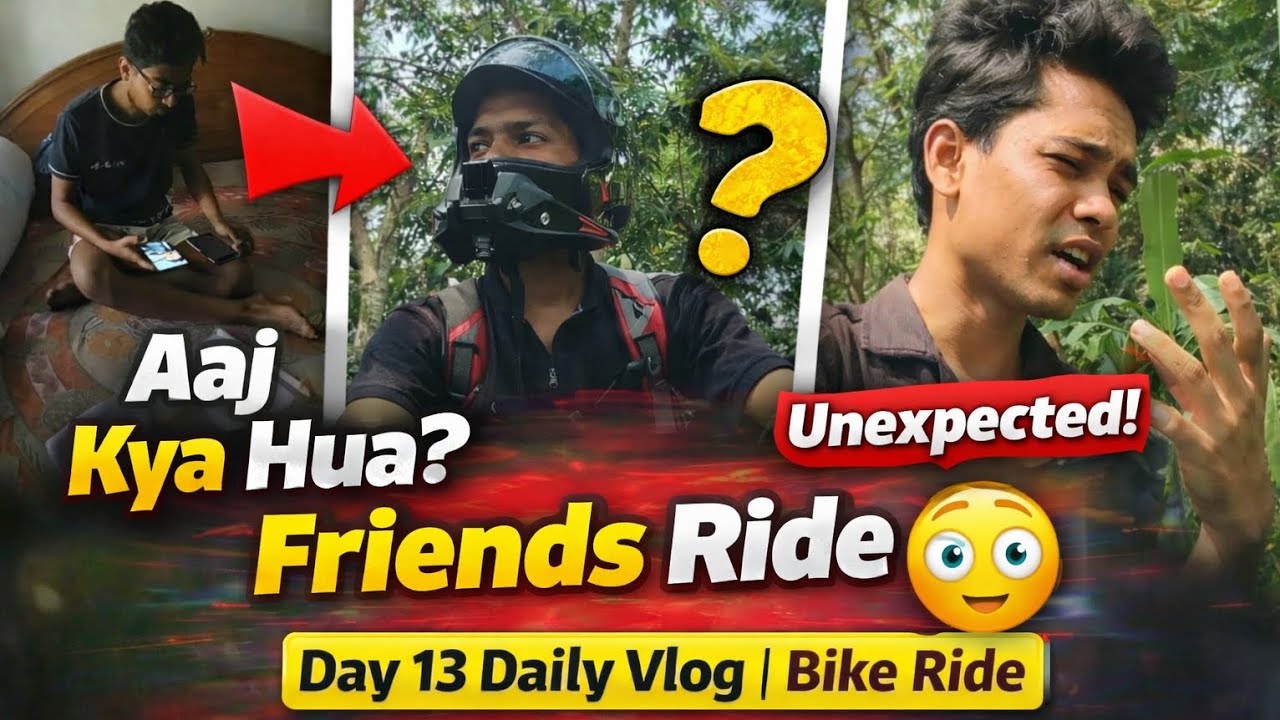 “Aaj Friends Ke Saath Kya Hua? | Day 13 Daily Vlog | Bike Ride”