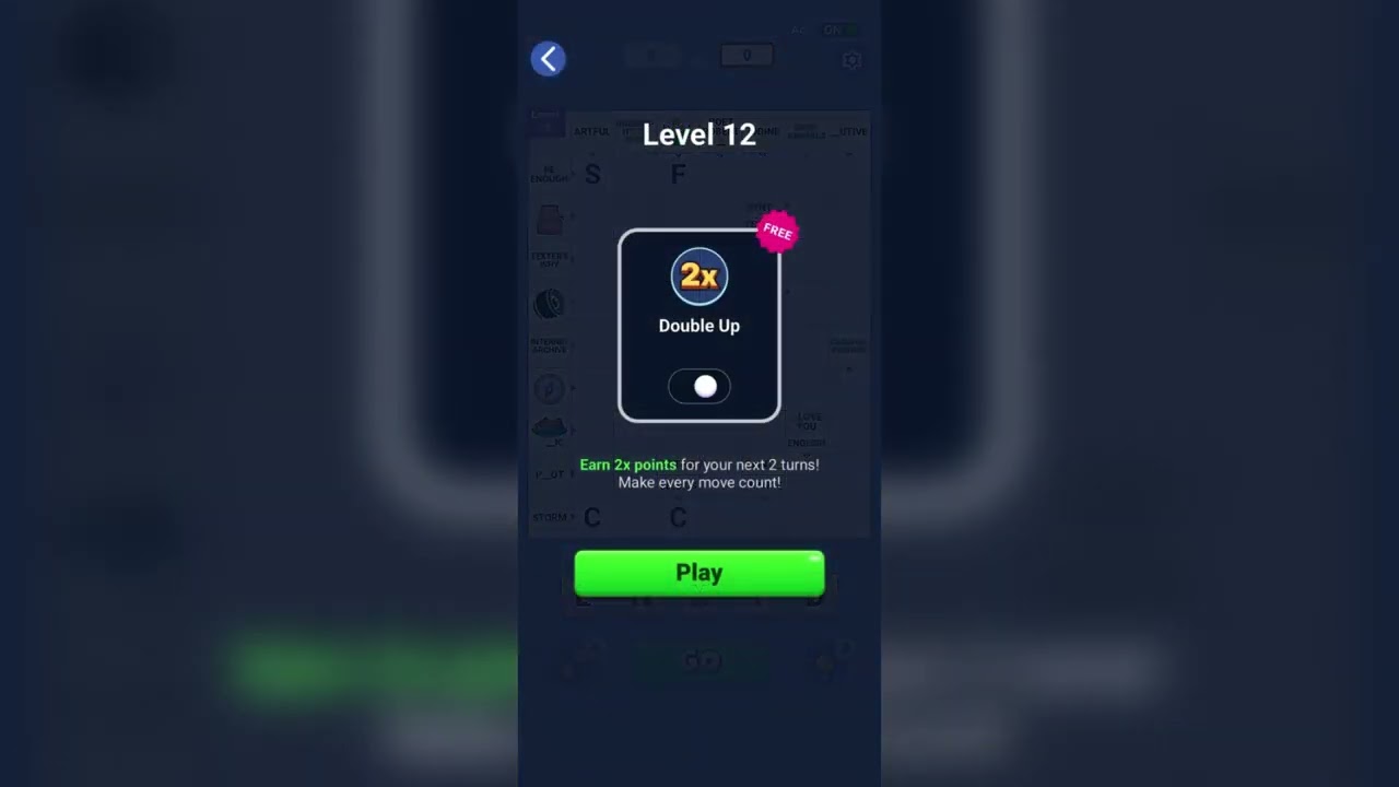 Crossword Go! | Gameplay Walkthrough - Level 12