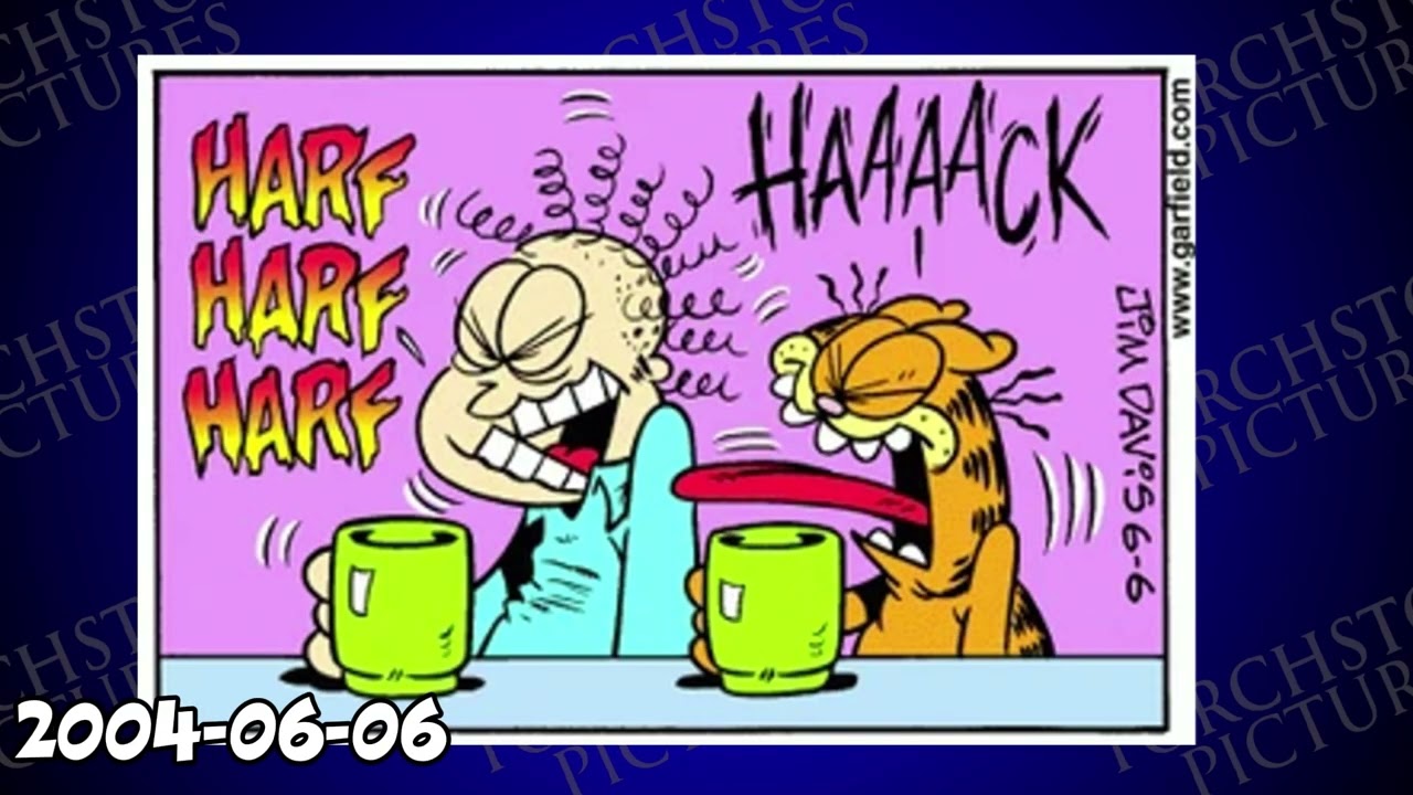 Microsoft Sam Reads Funny Garfield Comics (Episode 2: The Coffee Moments Part 1)