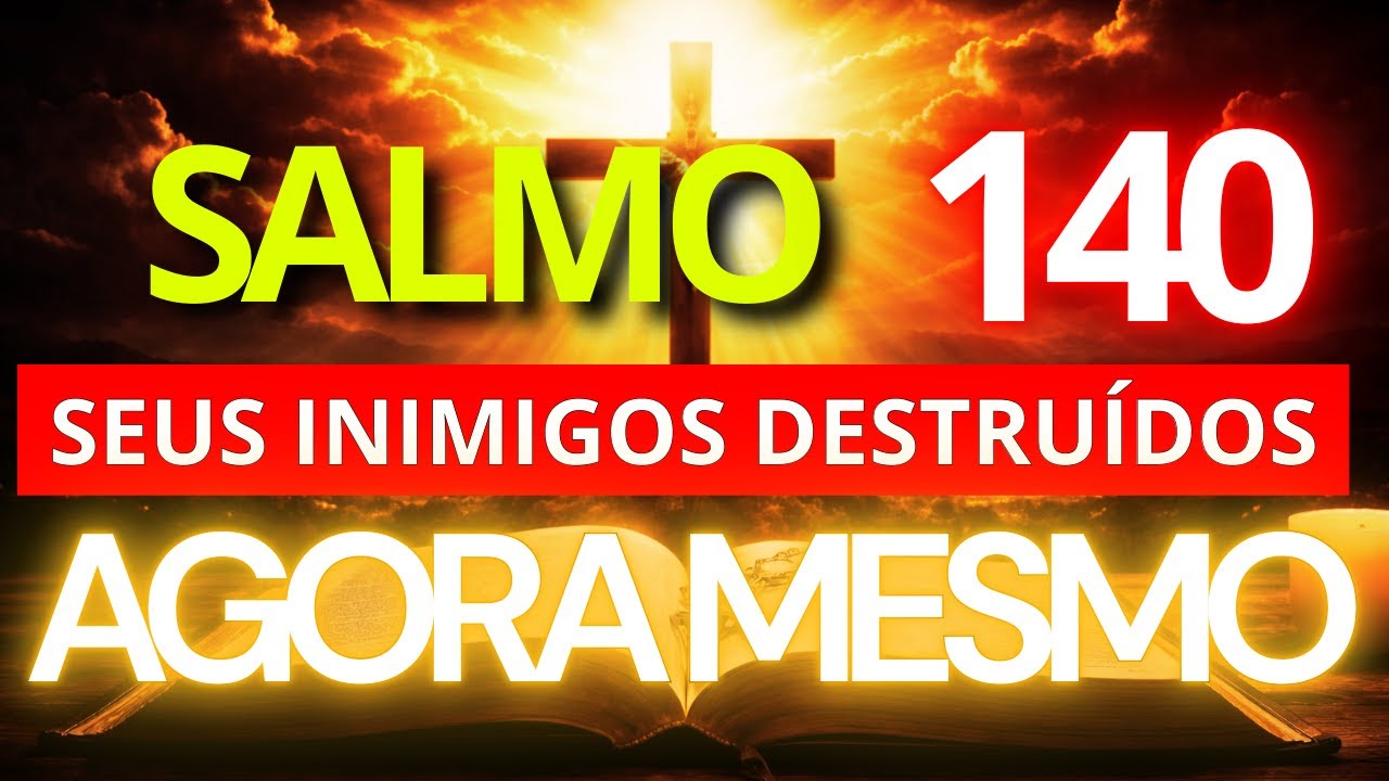 SALMO 140: Oração Poderosa Contra Inimigos e Maldades (Proteção Hoje)