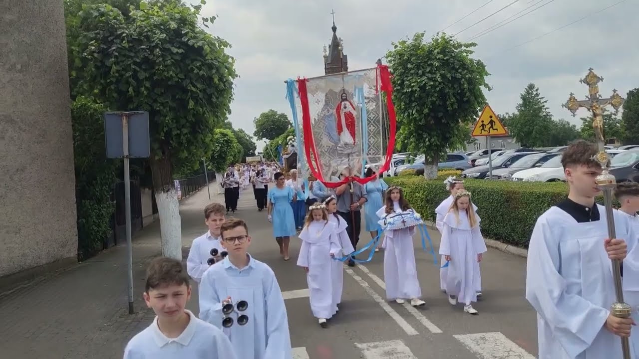 Procesja Bożego Ciała.  Kraszewice, 30 maja 2024 r.
