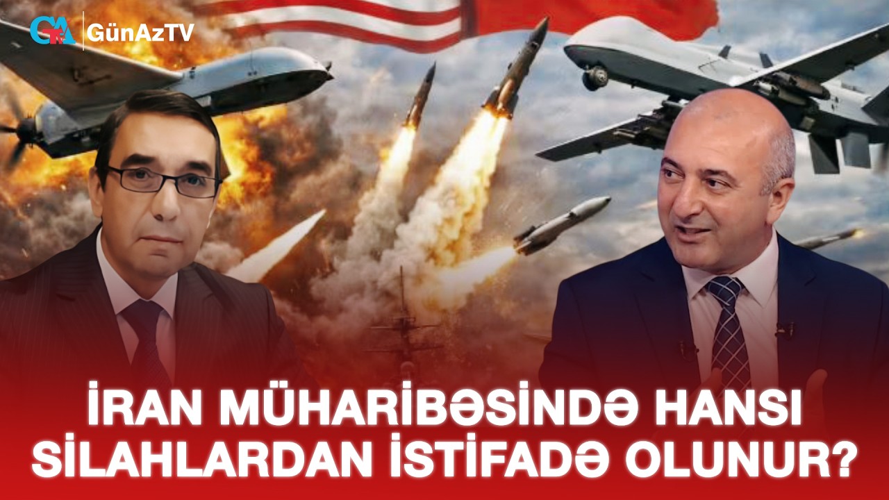 İRAN MÜHARİBƏSİNDƏ HANSI SİLAHLARDAN İSTİFADƏ OLUNUR? | BİZİM MÖVQE CANLI YAYIM