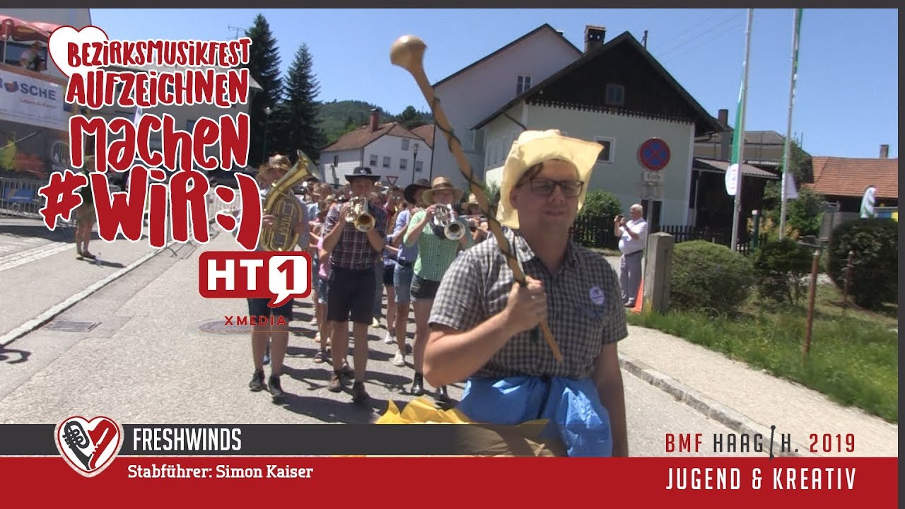 Jugend&Kreativ 2019 - Freshwinds | Marschmusik | Blasmusik | Musikkapellen | Bezirksmusikfest