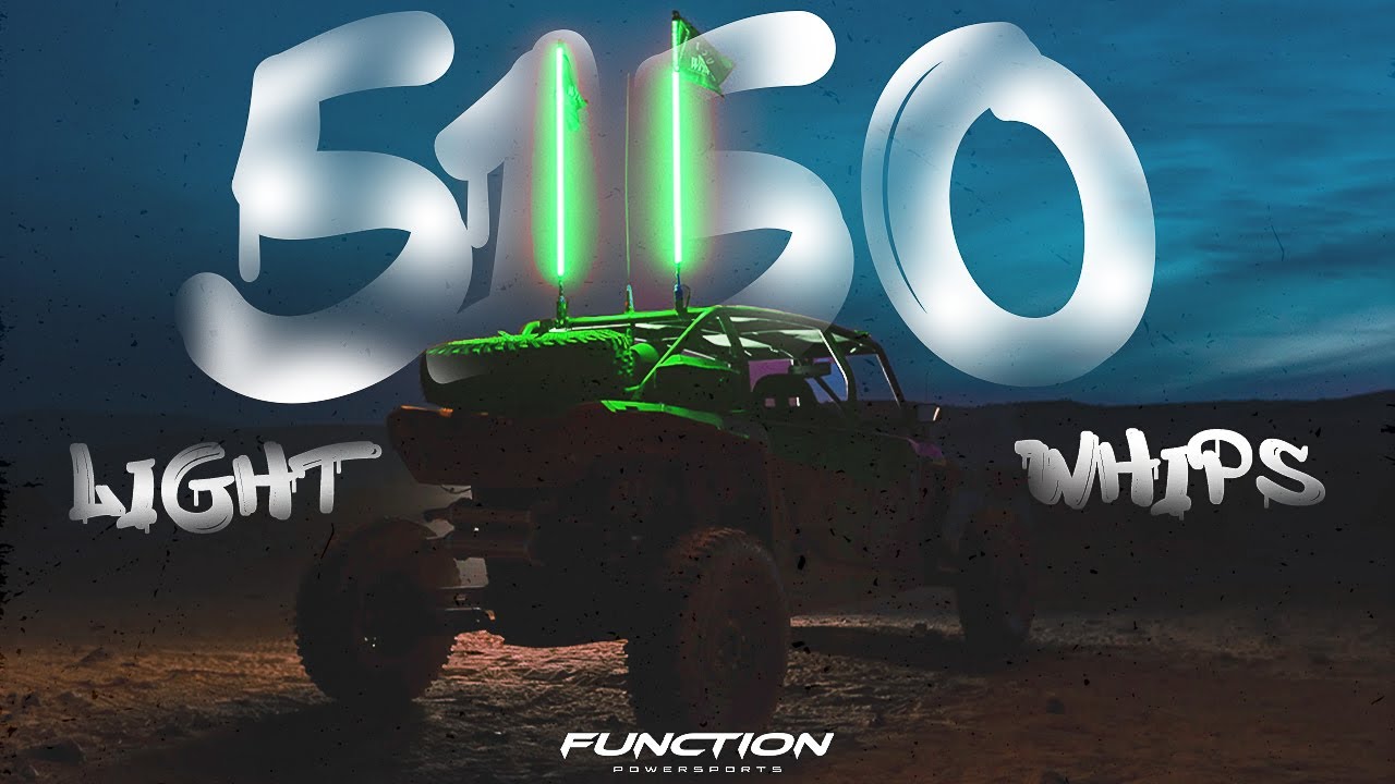 The Best Whips for your SXS | 5150's UTV LED Whips