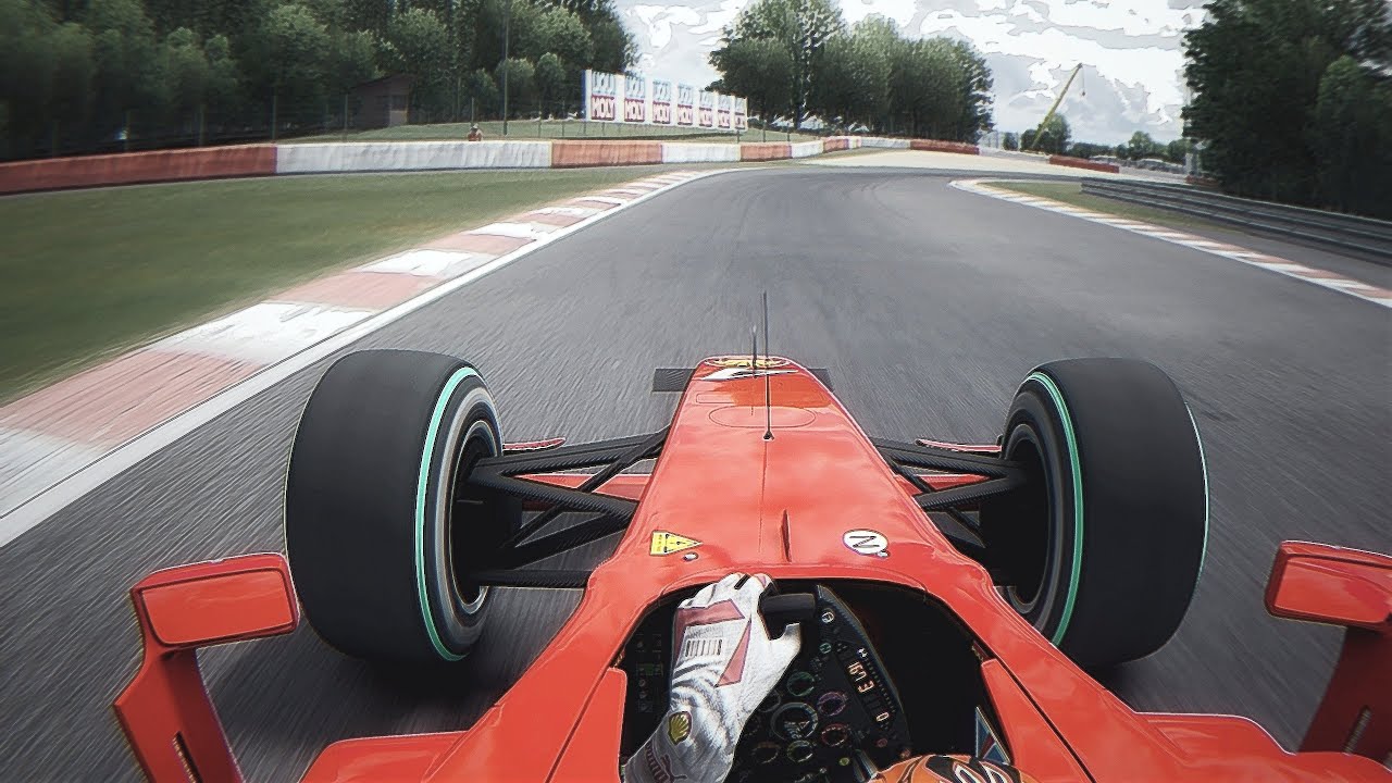 F1 2009 K. Räikkönen Onboard Spa-Francorchamps | Assetto Corsa