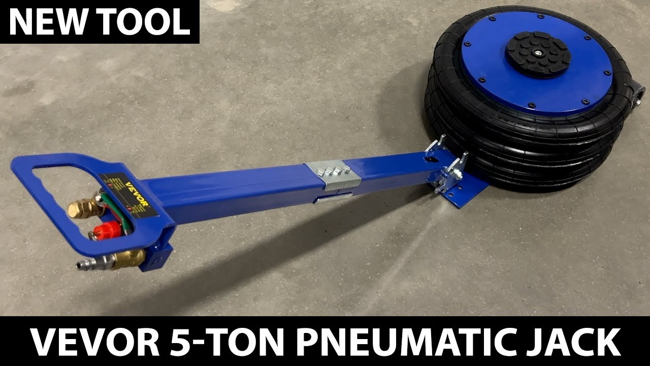 Testing the Vevor 5-Ton Pneumatic Jack