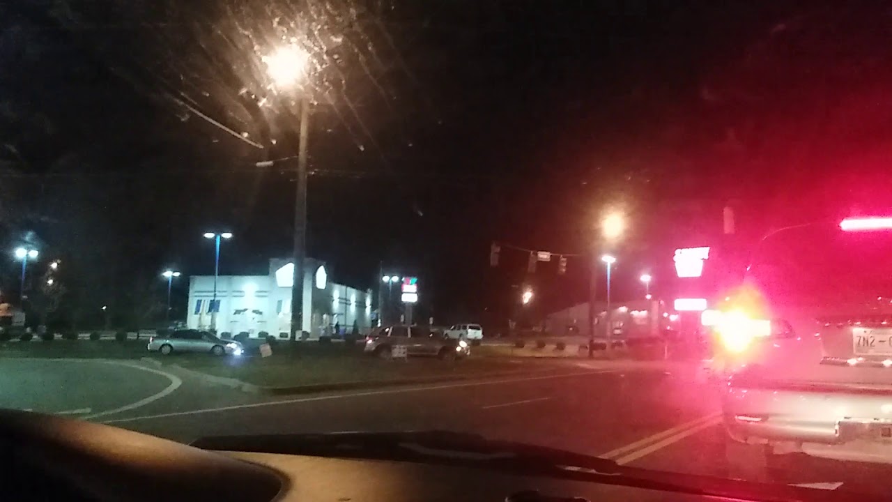 Thompson Lane Nashville TN 2 Fire Truck Responding