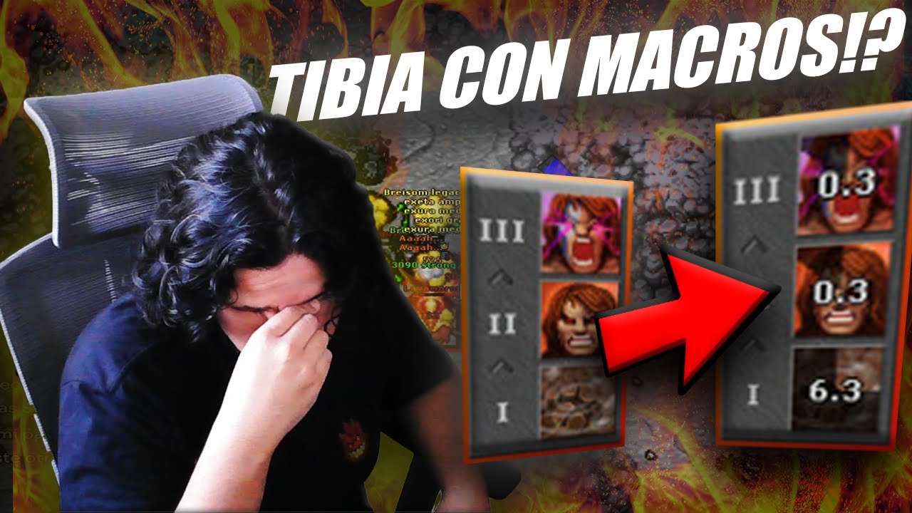 TIBIA cada vez mas RUBINI 🤣 Llegaron los macros! ⚠️