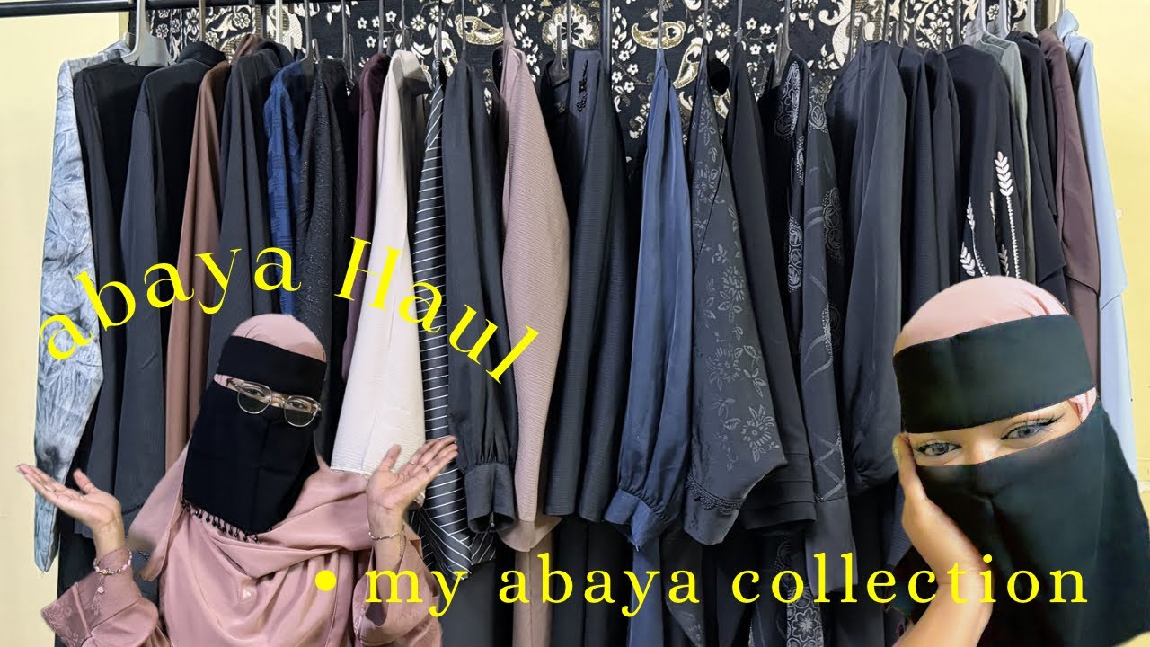 My abaya collection❤️#collection #myabaya #viralvolg #explore #trending #makeupartist