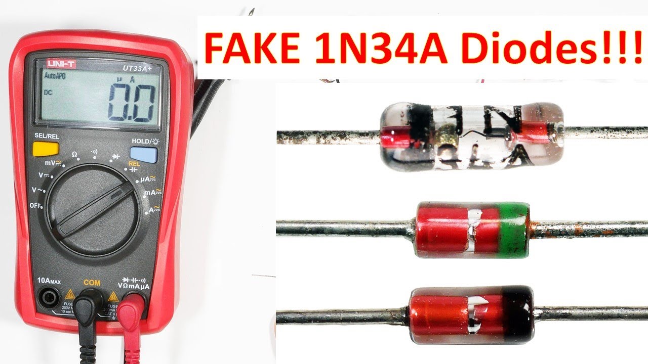 Crystal Radio Fake 1N34A Diodes! Easy Test (4K)