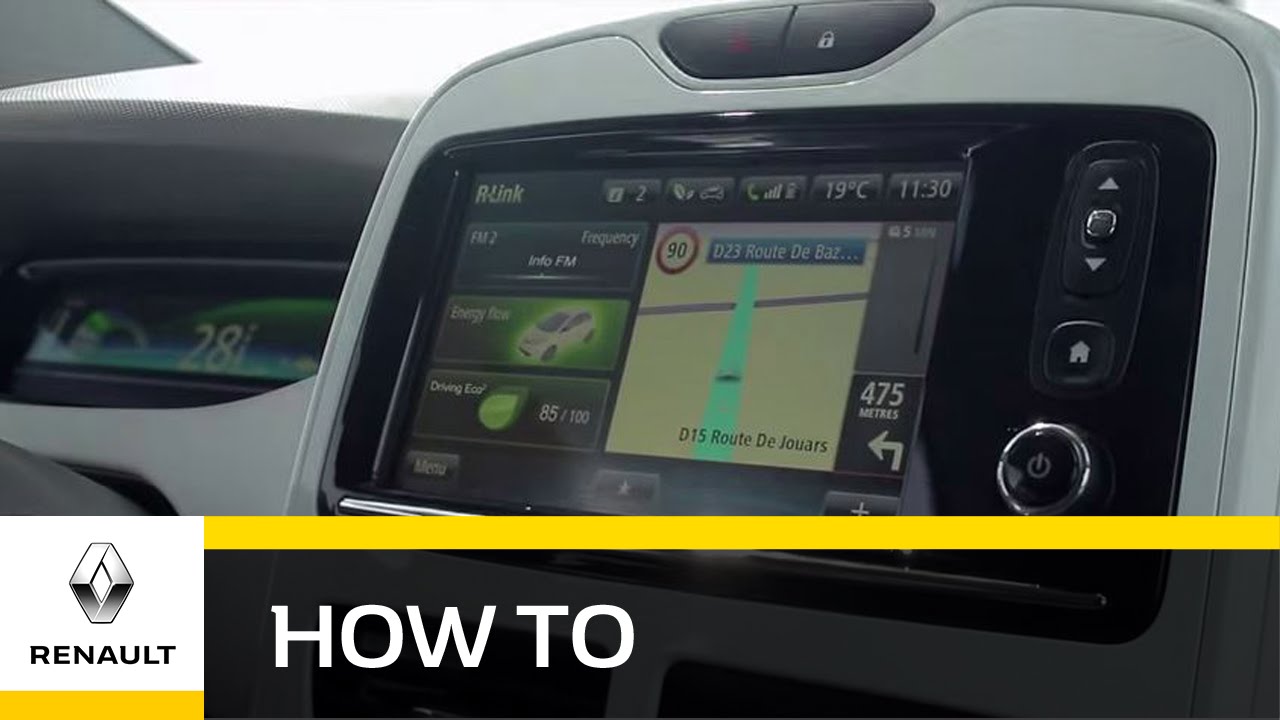 Renault R-Link - Driving ECO2