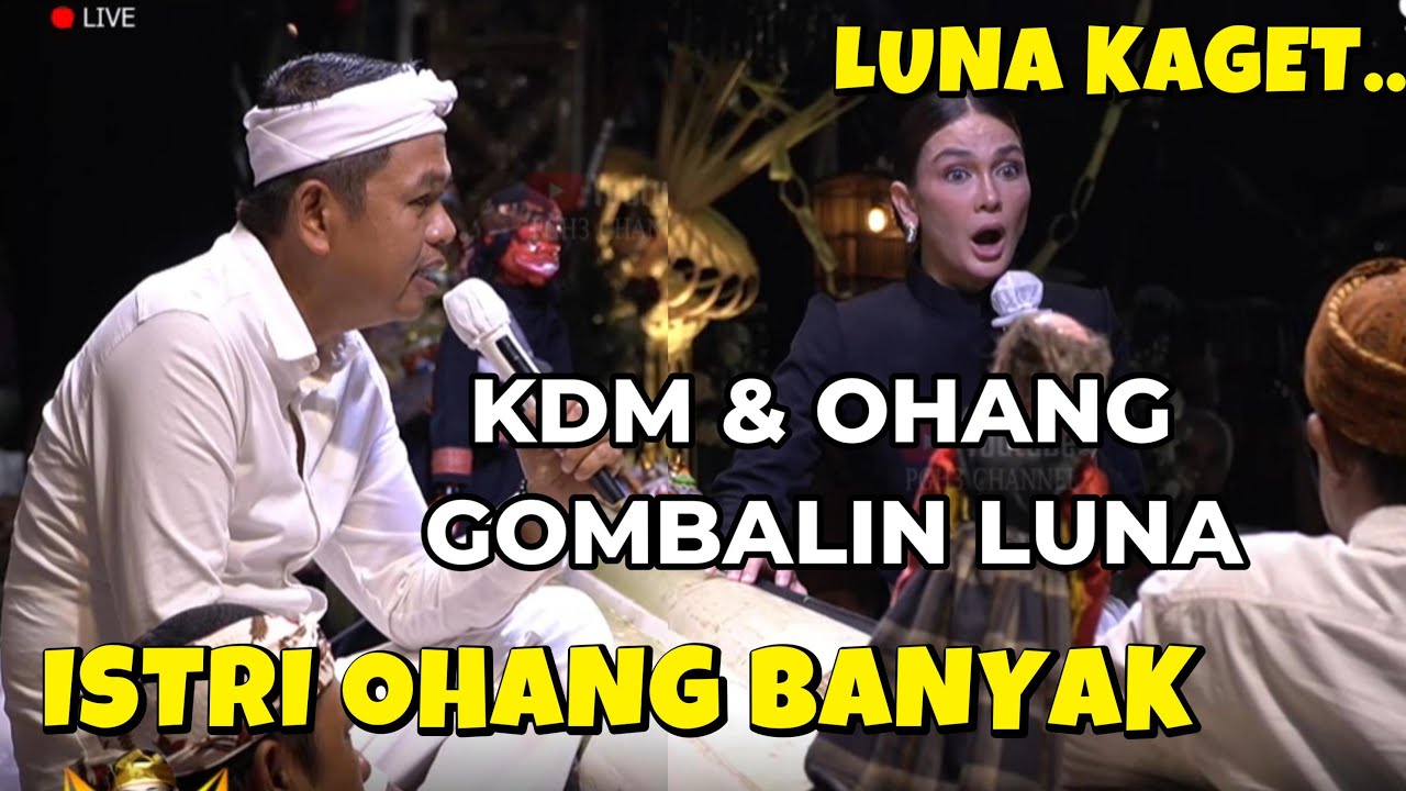 LUNA MAYA, KDM & OHANG BINTANG TAMU ISTIMEWA DI ACARA 4DALANG HARI JADI KOTA PURWAKARTA