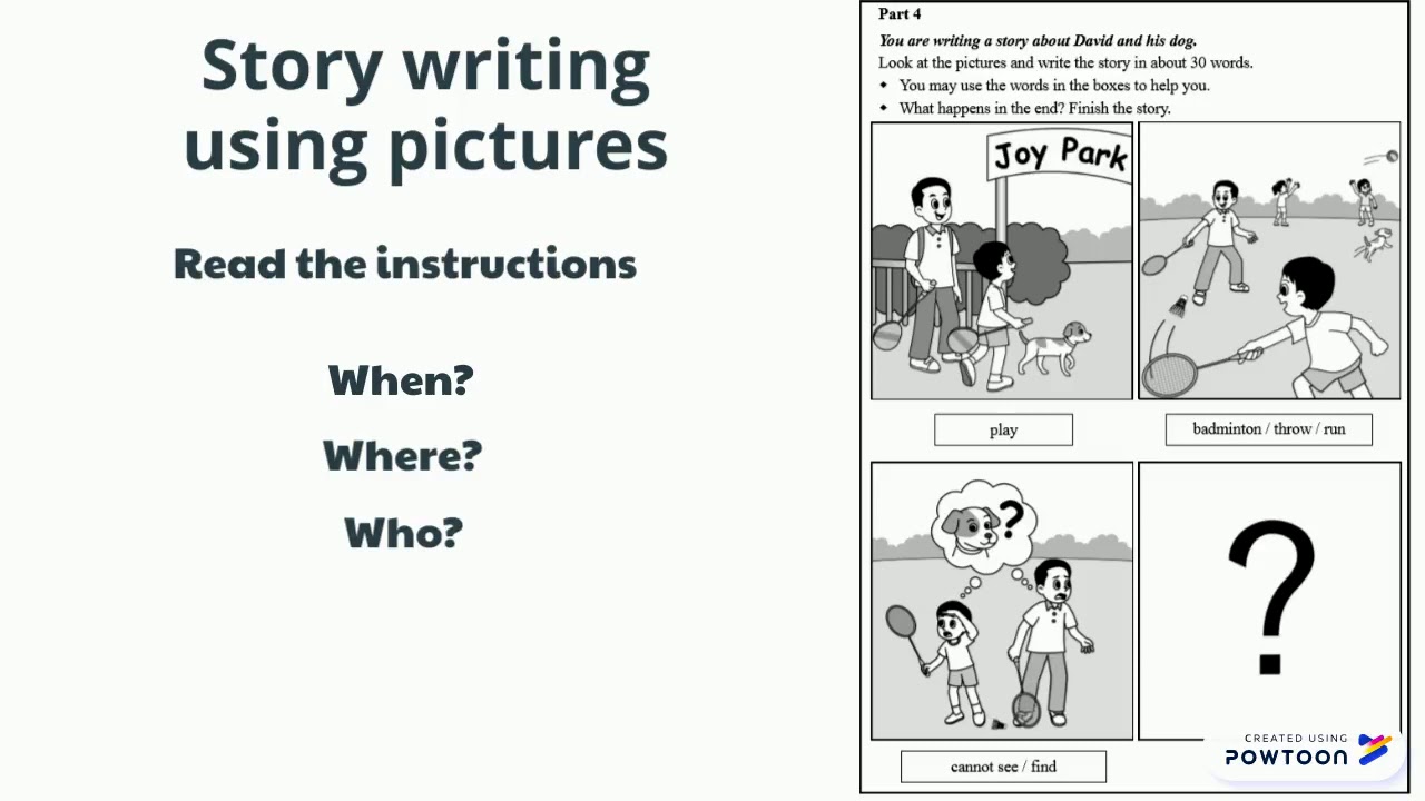 Story Writing Using Pictures (Part 1)