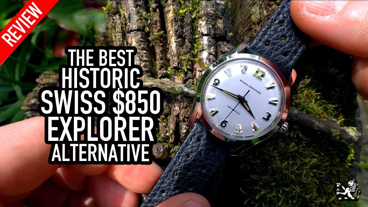 The Best Swiss Rolex Explorer & Seiko Alpinist Alternative Under $900 - Nivada Grenchen Antarctic 35