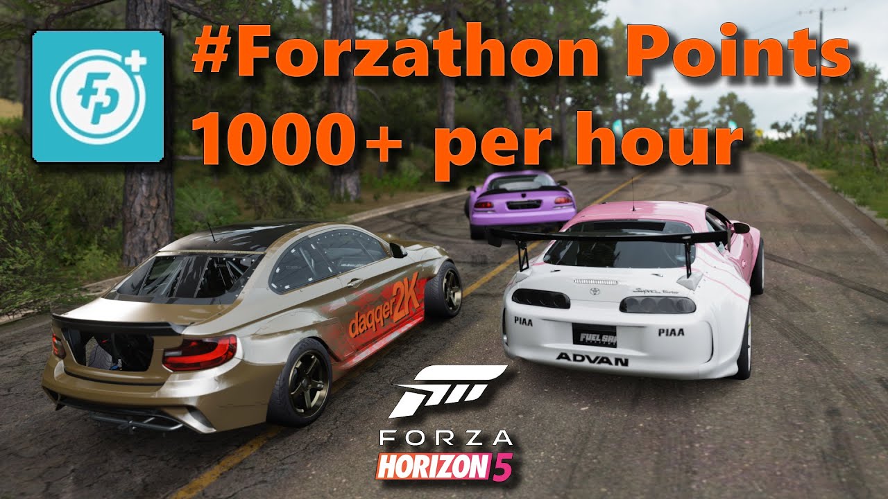 #Forzathon points glitch 1000+ Forzathon points per hour in Forza Horizon 5
