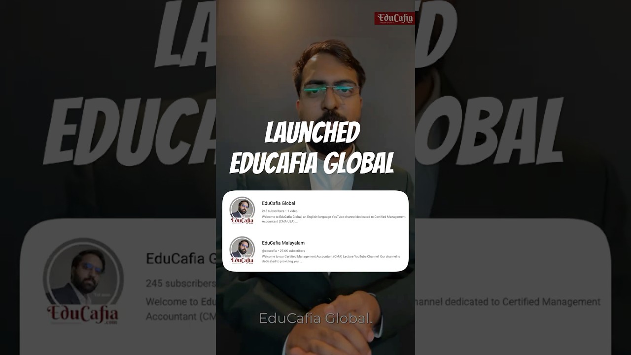 🚀 EduCafia Global Has Launched | CMA USA for a Global Audience