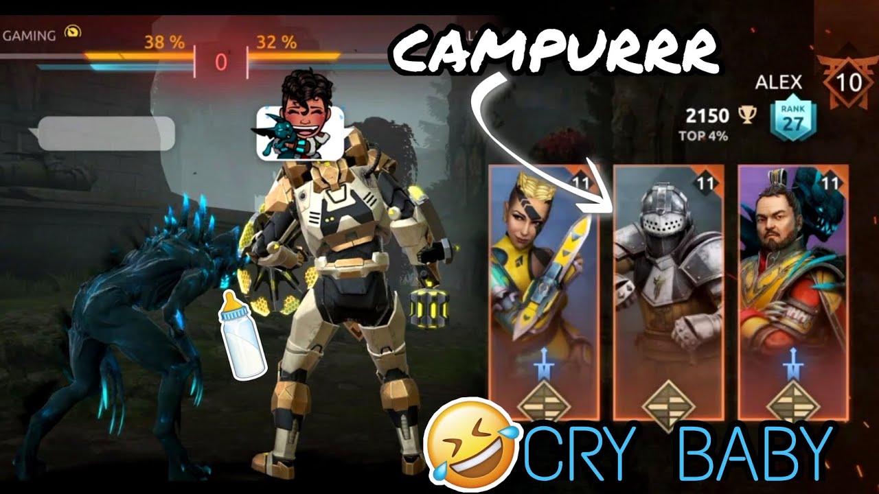 Trolling🌝 Campurrr🤪 As Hell😈 || Shadow Fight 4: Arena