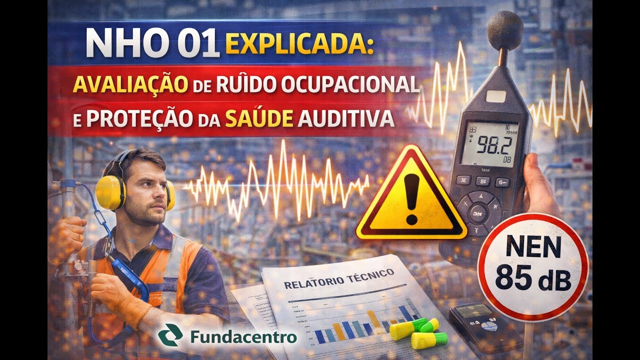NHO 01 Explicada - Avaliação de Ruído Ocupacional e Proteção da Saúde Auditiva