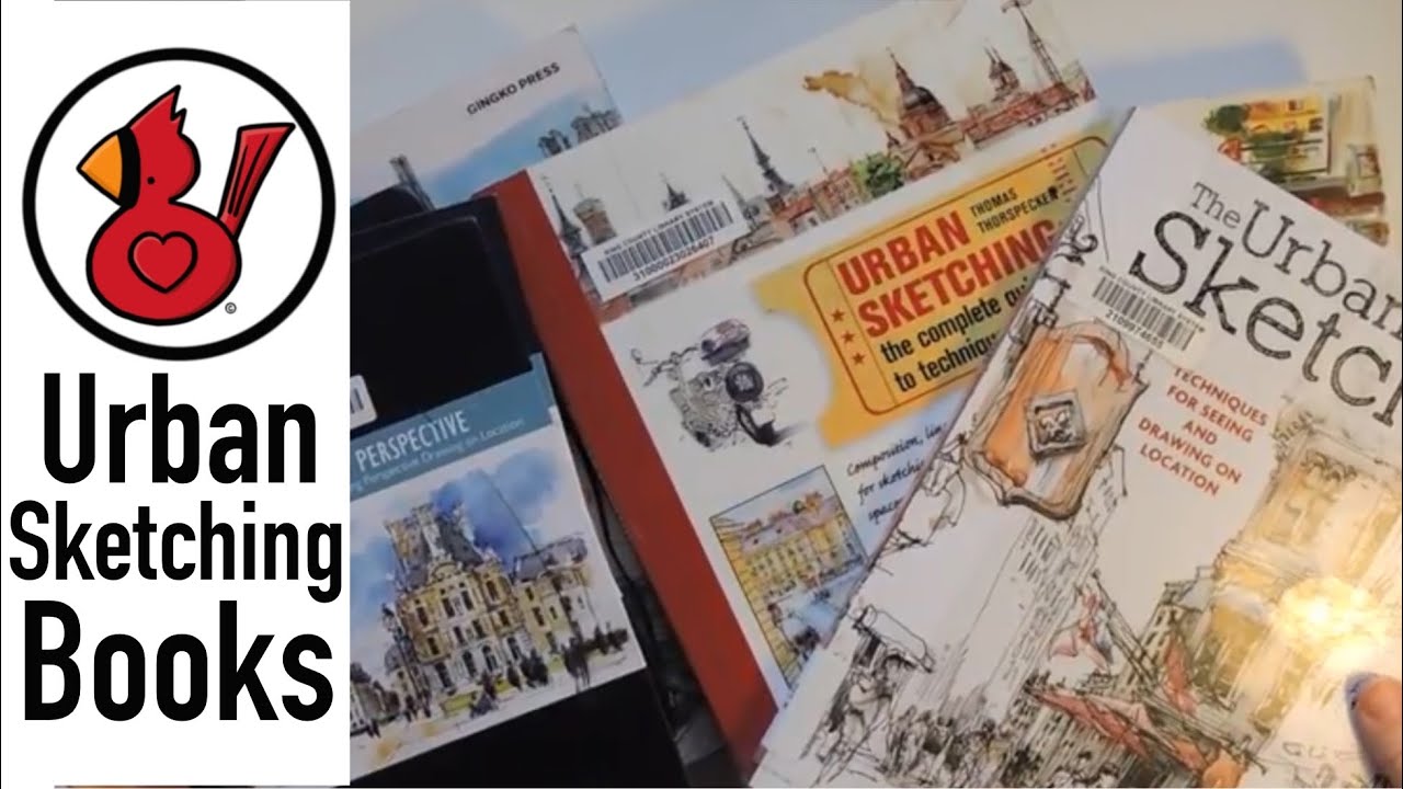 URBAN SKETCHING BOOKS Video #190