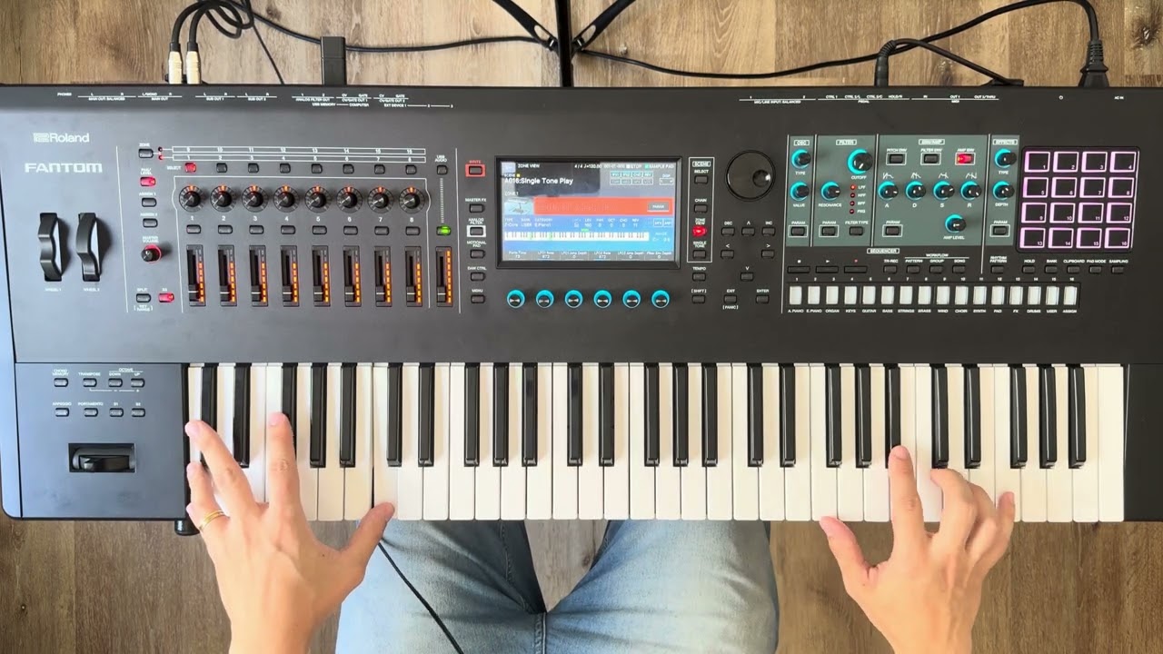 Sample Yama EP&rsquo;s do Motif ES para Roland Fantom e Fantom EX