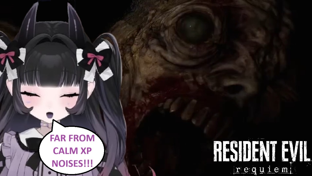 [Exxupi Clips] XP Has Her First Encounter With Resident Evil 9's Shadow Ghost Monster!!!