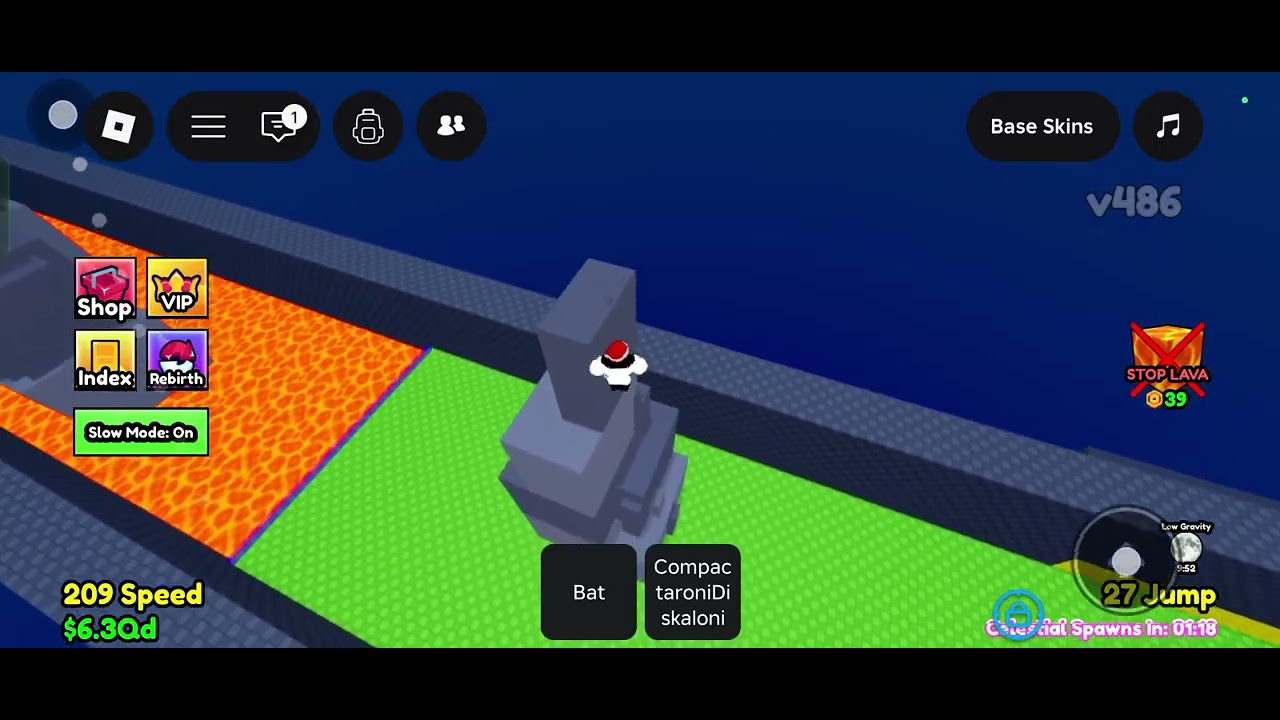 (Roblox) surveyor  lava for brainroot with friend 