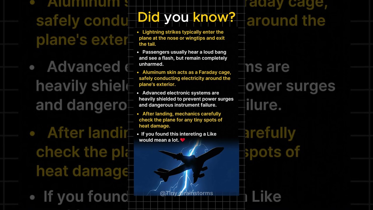 What Happens When a Plane Gets Hit by Lightning?