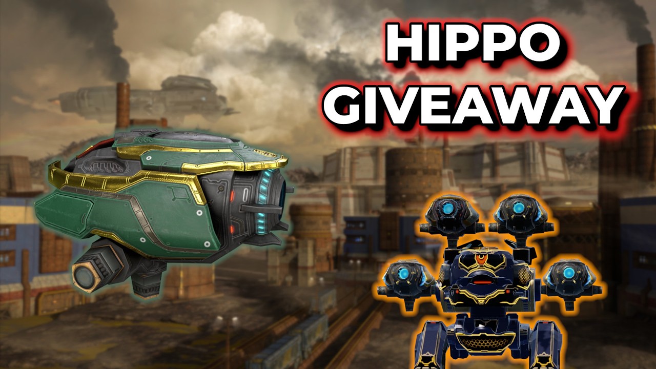 WR - Hippo Giveaway + Hippo UE Blitz Gameplay | War Robots
