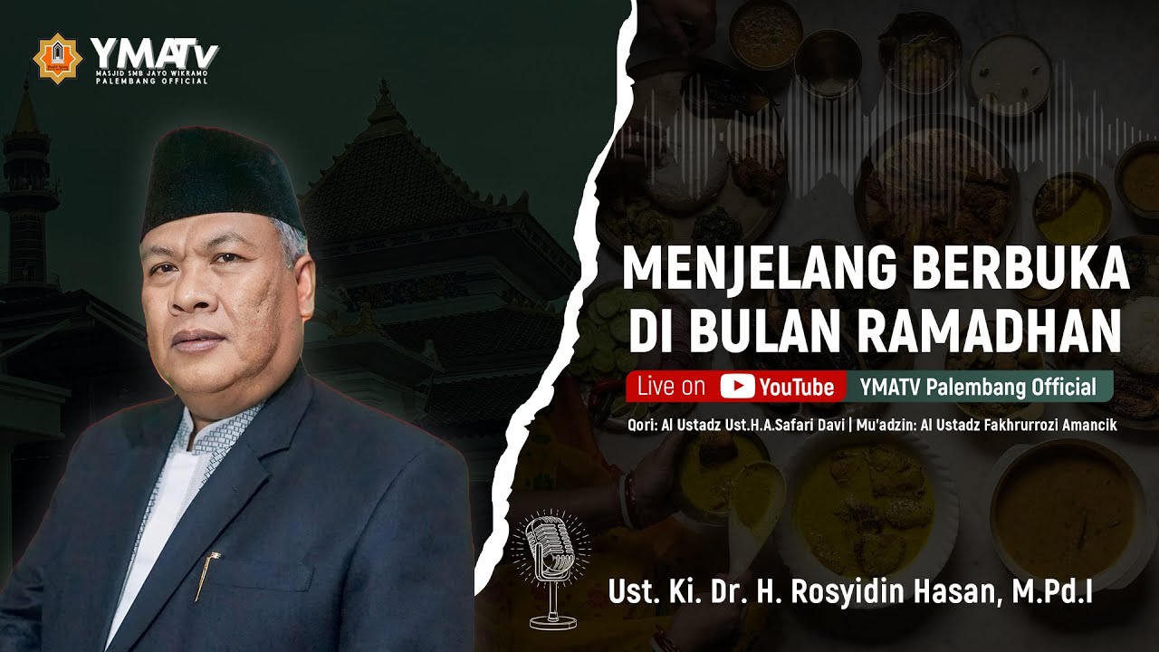 [ LIVE ] CAWISAN MENJELANG BERBUKA & SHOLAT MAGHRIB BERJAMAAH | 03 RAMADHAN 1446 H